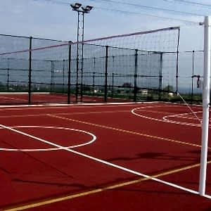 KAUÇUK Voleybol Saha Zemini
