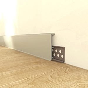 KERMİT KOMPOZİT SÜPÜRGELİK MODERNA 1010031 KAYA GRİ