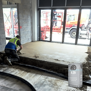  ARDEX A 29 İç ve dış mekanlar için hızlı sertleşen şap çimentosu