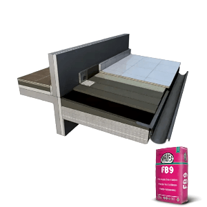 ARDEX FB 9 Akıcı kıvamlı, hızlı fleks zemin yapıştırıcısı, gri